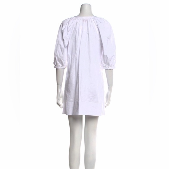 Staud Vincent Mini Dress – White – Size Small - Picture 8 of 8